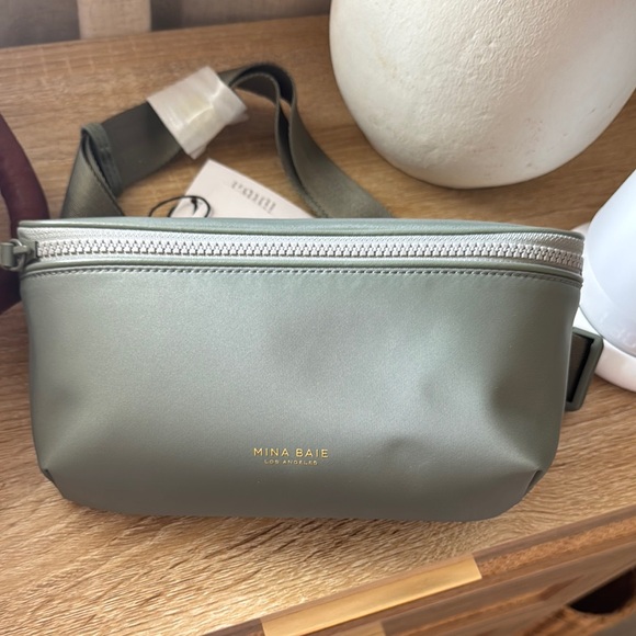 Mina Baie Handbags - Mina Baie Roe Nylon Belt Bag